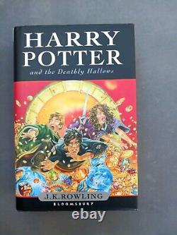 Harry Potter Book Set 1-7, 6 First Editions And An Early Philosopher's Stone