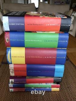 Harry Potter Book Set 1-7 First Edition Bloomsbury Complete Hardback Collection
