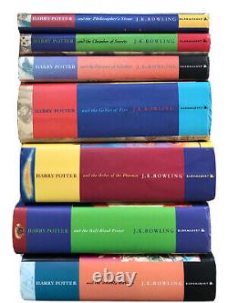 Harry Potter Book Set HARDCOVER Only ORIGINAL Covers FIRST Editions Rare 1-7