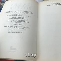 Harry Potter Book Set Hardcover 1-7 Complete First Edition Original Covers DJ