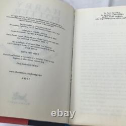 Harry Potter Book Set Hardcover 1-7 Complete First Edition Original Covers DJ