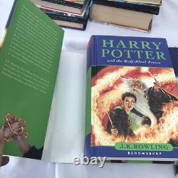 Harry Potter Book Set Hardcover 1-7 Complete First Edition Original Covers DJ