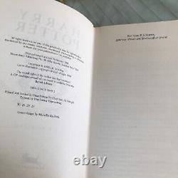 Harry Potter Book Set Hardcover Complete First Edition 1-7 Original Rare DJacket