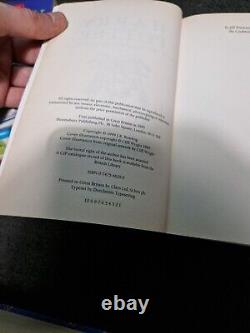 Harry Potter Book Set X7 1st First Editions 3 With A Misprint Rare Collectable