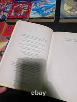 Harry Potter Book Set X7 1st First Editions 3 With A Misprint Rare Collectable