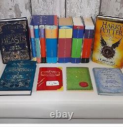 Harry Potter Books Set Complete Collection Hardback J. K. Rowling