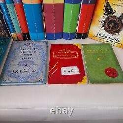 Harry Potter Books Set Complete Collection Mostly Hardbacks J. K. Rowling