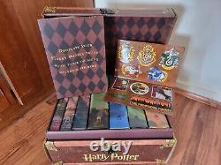 Harry Potter Collectable Lockable Chest 7 Hardcover Series New Condition