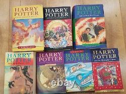 Harry Potter Collection Set 7 Books, Hardback + Paperback
