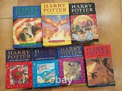 Harry Potter Collection Set 7 Books, Hardback + Paperback, good condition
