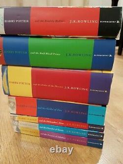 Harry Potter Collection Set 7 Books, Hardback + Paperback, good condition