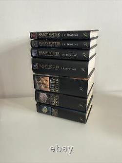 Harry Potter Complete Hardback Collection Adult Edition. Full Set books 1-7