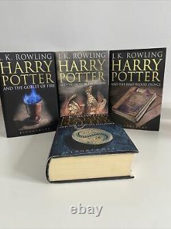 Harry Potter Complete Hardback Collection Adult Edition. Full Set books 1-7