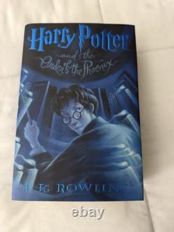 Harry Potter Complete Hardcover Set Books 1-7 Set With Collectible Trunk