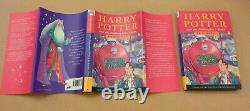 Harry Potter Complete Set 7 Hardback Bloomsbury 1st First edition low print runs