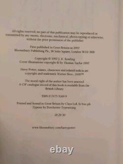 Harry Potter Complete Set 7 Hardback Bloomsbury 1st First edition low print runs