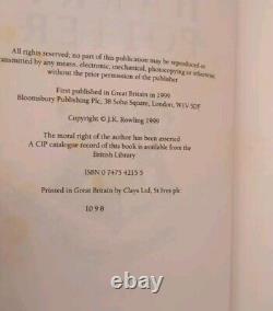 Harry Potter Complete Set 7 Hardback Bloomsbury 1st First edition low print runs
