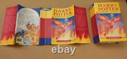 Harry Potter Complete Set 7 Hardback Bloomsbury 1st First edition low print runs