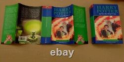 Harry Potter Complete Set 7 Hardback Bloomsbury 1st First edition low print runs