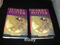 Harry Potter Complete Set Of 7 Hardback Bloomsbury 1st Edition Books