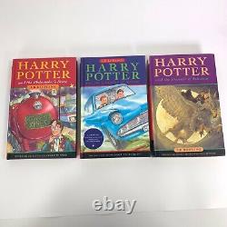 Harry Potter Complete Set Of 7 Hardback Bloomsbury 1st Edition Books UK'97-'07