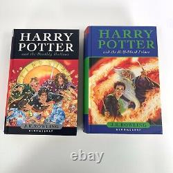 Harry Potter Complete Set Of 7 Hardback Bloomsbury 1st Edition Books UK'97-'07
