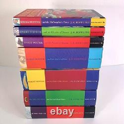 Harry Potter Complete Set Of 7 Hardback Bloomsbury 1st Edition Books UK'97-'07