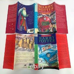 Harry Potter Complete Set Of 7 Hardback Bloomsbury 1st Edition Books UK'97-'07