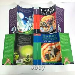 Harry Potter Complete Set Of 7 Hardback Bloomsbury 1st Edition Books UK'97-'07