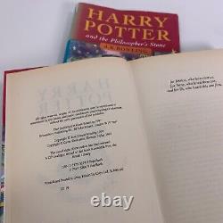 Harry Potter Complete Set Of 7 Hardback Bloomsbury 1st Edition Books UK'97-'07
