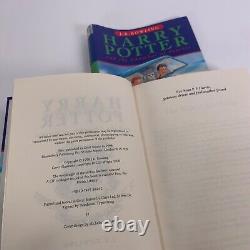 Harry Potter Complete Set Of 7 Hardback Bloomsbury 1st Edition Books UK'97-'07