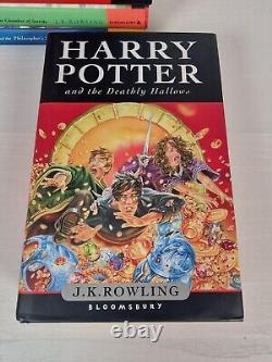 Harry Potter Complete Set Of 7 Hardback Bloomsbury Edition Books 3 First Edition