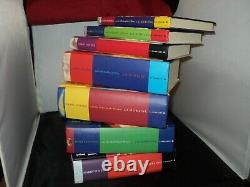 Harry Potter Complete Set Of 7 Hardback Bloomsbury Edition Books New Old Stock