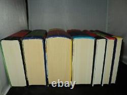 Harry Potter Complete Set Of 7 Hardback Bloomsbury Edition Books New Old Stock