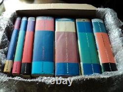 Harry Potter Complete Set Of 7 Hardback Bloomsbury First Edition Books