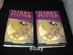 Harry Potter Complete Set Of 7 Hardback Bloomsbury First Edition Books