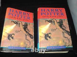Harry Potter Complete Set Of 7 Hardback Bloomsbury First Edition Books