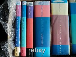 Harry Potter Complete Set Of 7 Hardback Bloomsbury First Edition Books