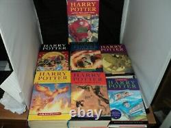 Harry Potter Complete Set Of 7 Hardback Bloomsbury & Ted Smart Set 3