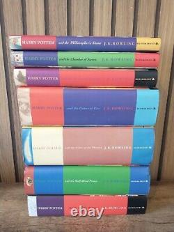 Harry Potter Complete Set Of 7 Hardback Books Bloomsbury