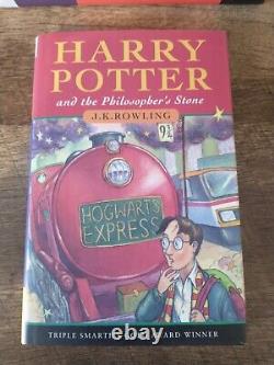 Harry Potter Complete Set Of 7 Hardback Books Bloomsbury