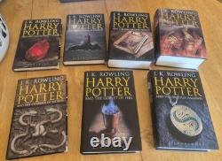 Harry Potter Complete Set of 7 Books by JK Rowling Bloomsbury Collection