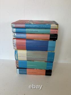 Harry Potter Complete Set of 7 Hardback Bloomsbury Edition Books First Edition