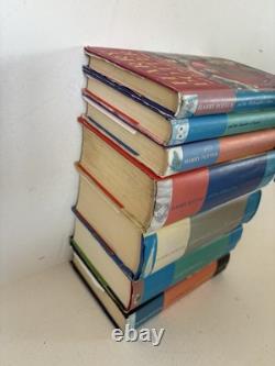 Harry Potter Complete Set of 7 Hardback Bloomsbury Edition Books First Edition
