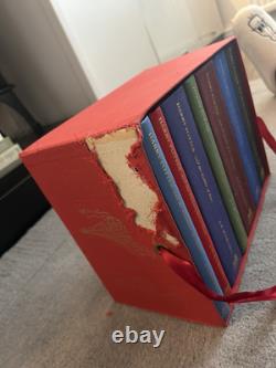 Harry Potter Deluxe Set 1-7 Books Have Only Been Opened To Take Pictures