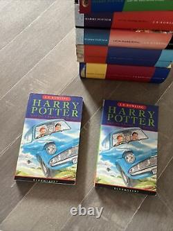 Harry Potter First Edition & Early Print Book Collection Bundle x4 Books Used