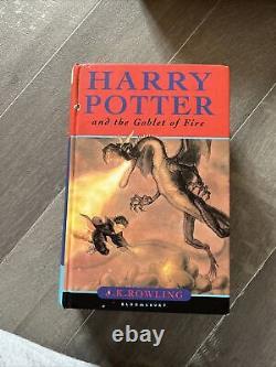 Harry Potter First Edition & Early Print Book Collection Bundle x4 Books Used