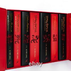 Harry Potter Gryffindor House Editions 7 Books Hardback Box Set by J. K Rowling