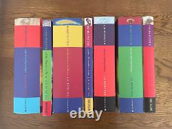 Harry Potter Hardback Book Set Collection 1-7 Complete Set All Hardback