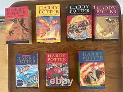 Harry Potter Hardback Book Set Collection 1-7 Complete Set All Hardback